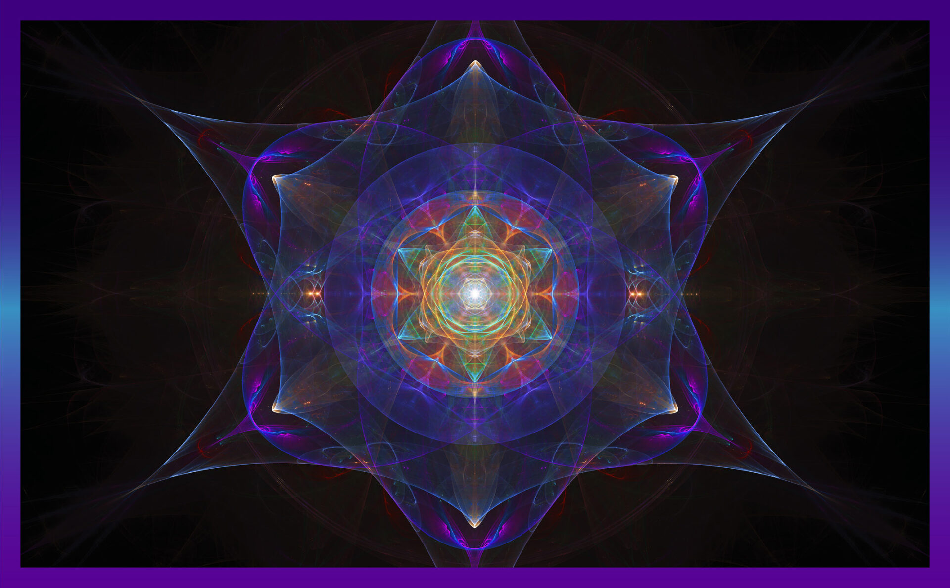 Sacred geometry fractals