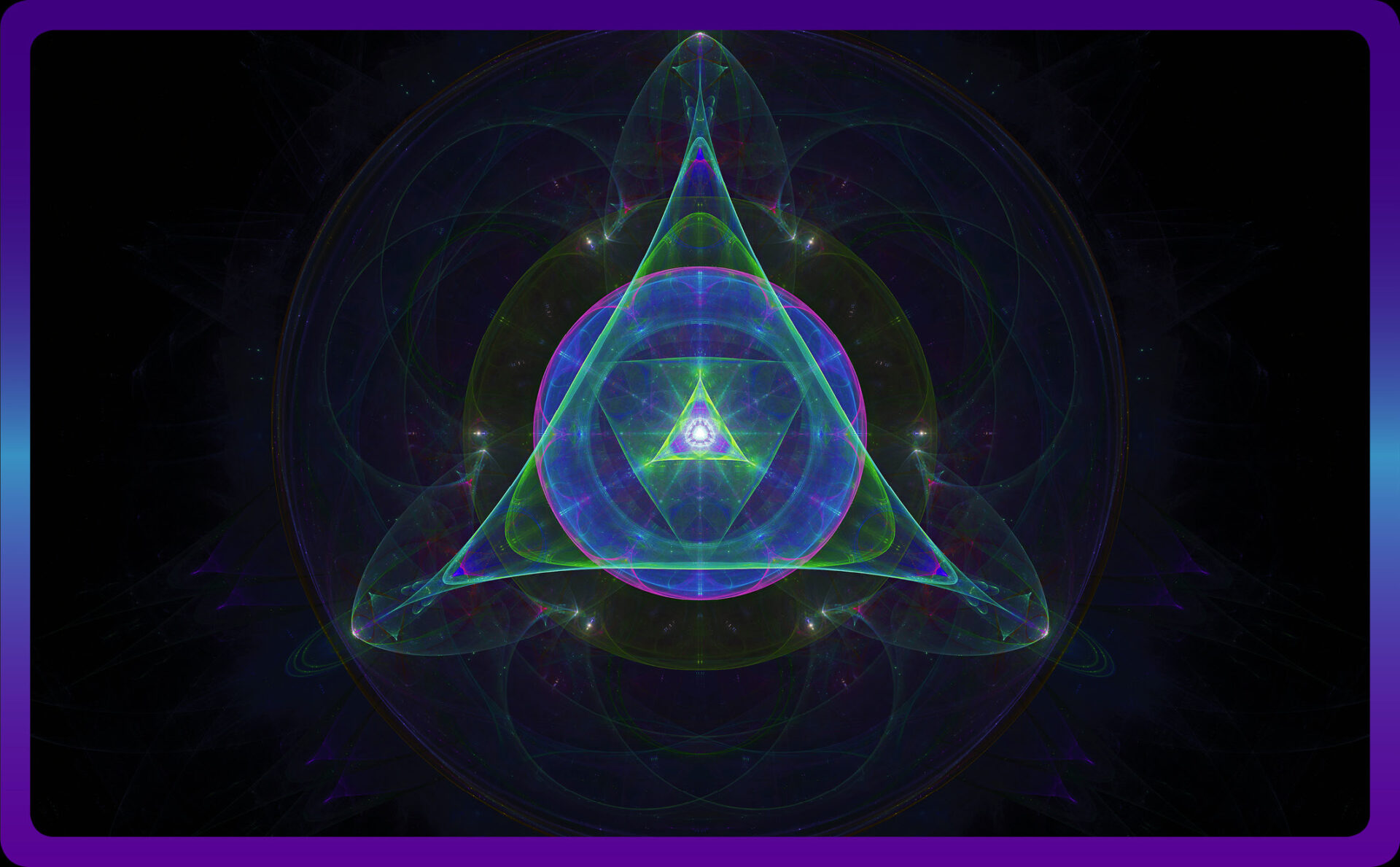 Listen and Observe-Oracle Cards - Sacred Geometry - Main Horizontal Image